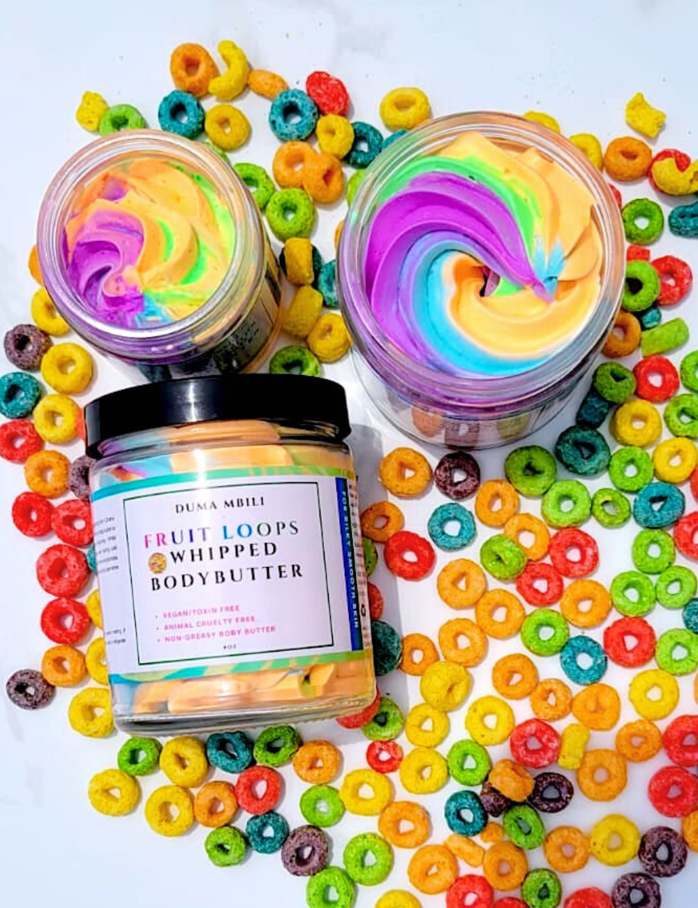 FruitLoopsWhippedBodyButter_Scentedbodybutter_FruitLoopsScent_DumaMbiliBodyButters_DumaMbiliSkincare