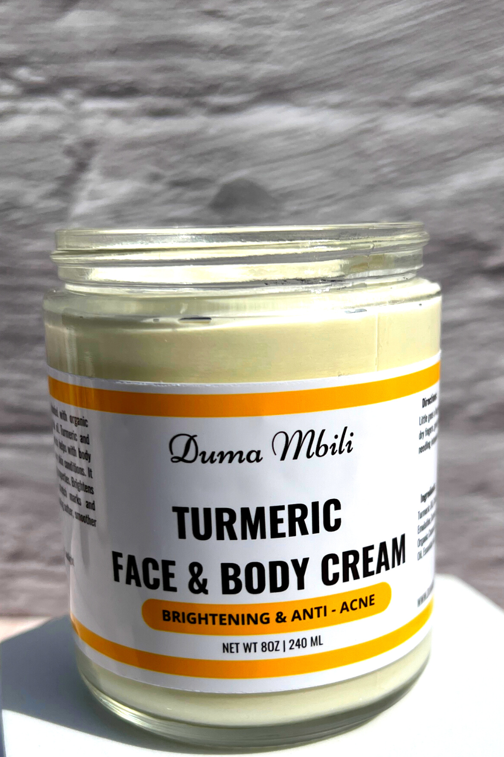 Turmeric Brightening Face Cream