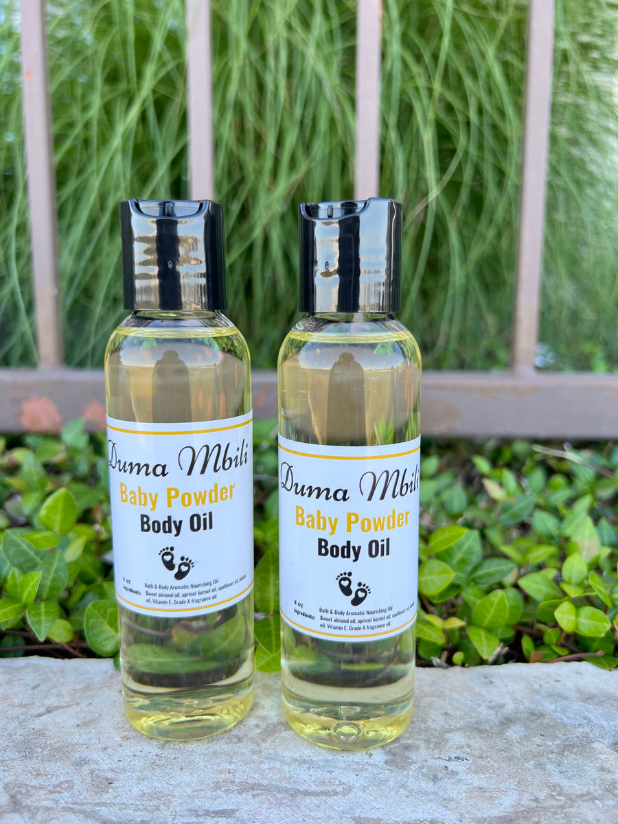 Baby Powder Body Oil Duma Mbili LLC