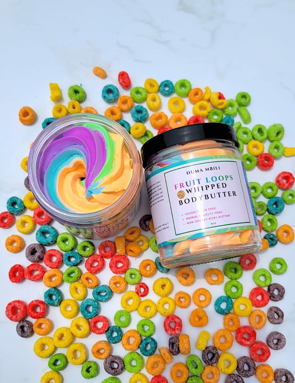 FruitLoopsWhippedBodyButter_Scentedbodybutter_FruitLoopsScent_DumaMbiliBodyButters_DumaMbiliSkincare