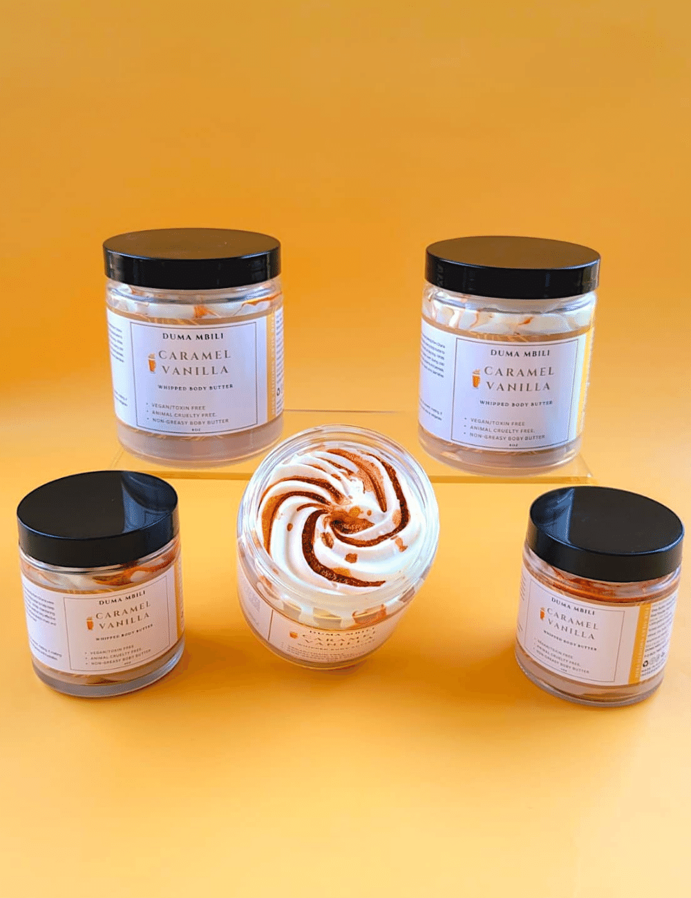 CaramelVanillaWhippedBodyButter_Scentedbodybutter_FruitLoopsScent_DumaMbiliBodyButters_DumaMbiliSkincare