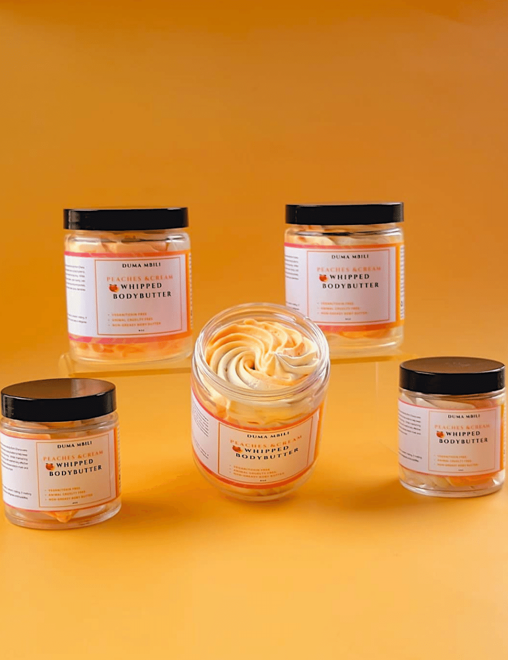 PeachesandCreamWhippedBodyButter_Scentedbodybutter_FruitLoopsScent_DumaMbiliBodyButters_DumaMbiliSkincar