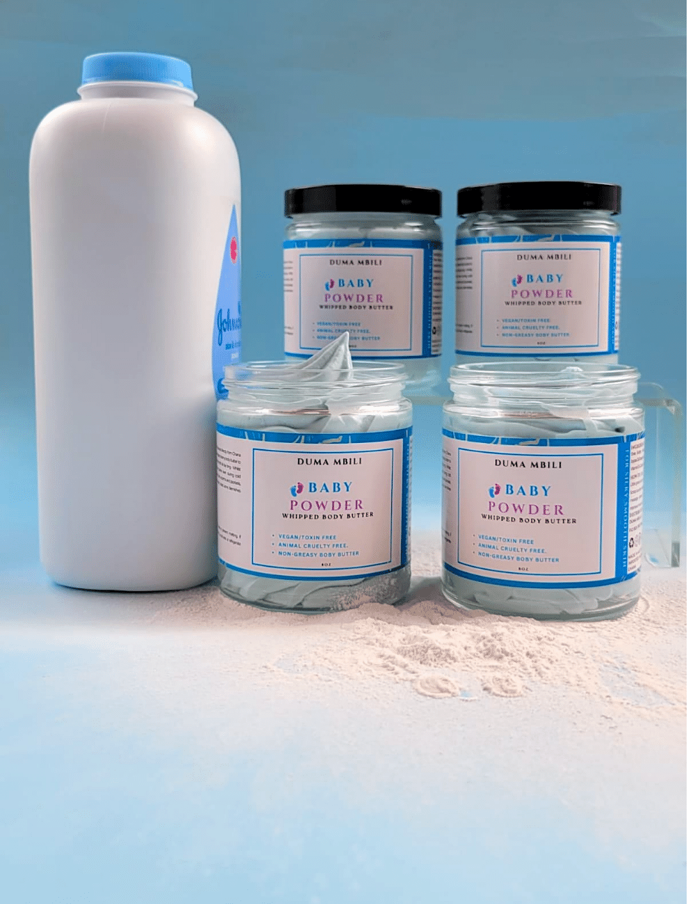 BabyPowderWhippedBodyButter_Scentedbodybutter_FruitLoopsScent_DumaMbiliBodyButters_DumaMbiliSkincare
