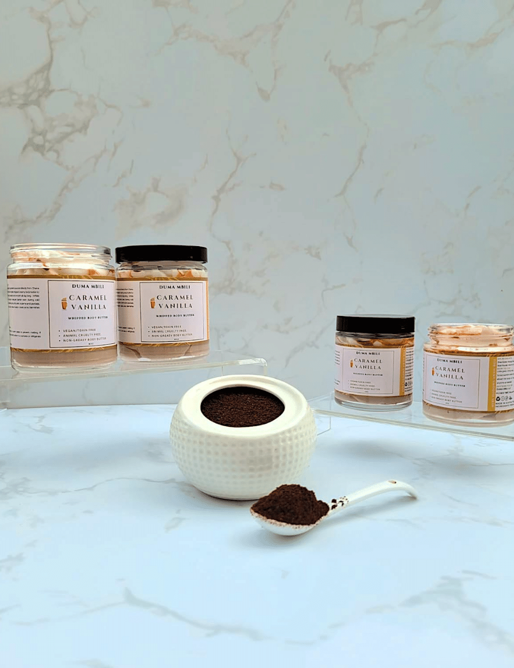 CaramelVanillaWhippedBodyButter_Scentedbodybutter_FruitLoopsScent_DumaMbiliBodyButters_DumaMbiliSkincare