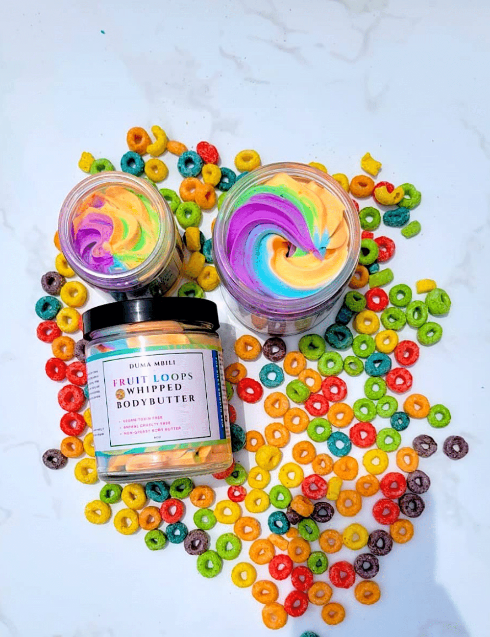 Fruit Loops Whipped Body Butter/dumambili bodybutters/PersonalCare