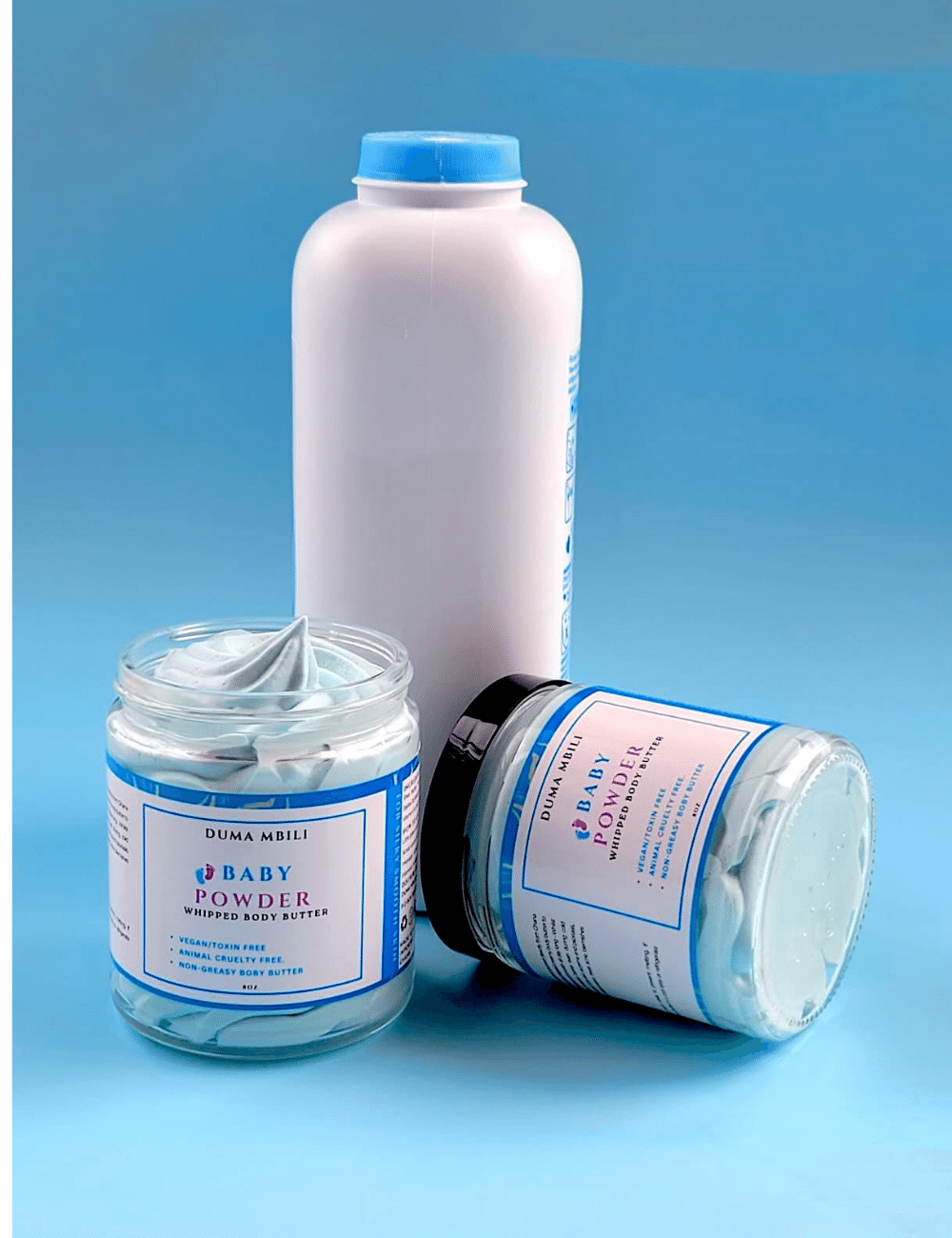 BabyPowderWhippedBodyButter_Scentedbodybutter_FruitLoopsScent_DumaMbiliBodyButters_DumaMbiliSkincare