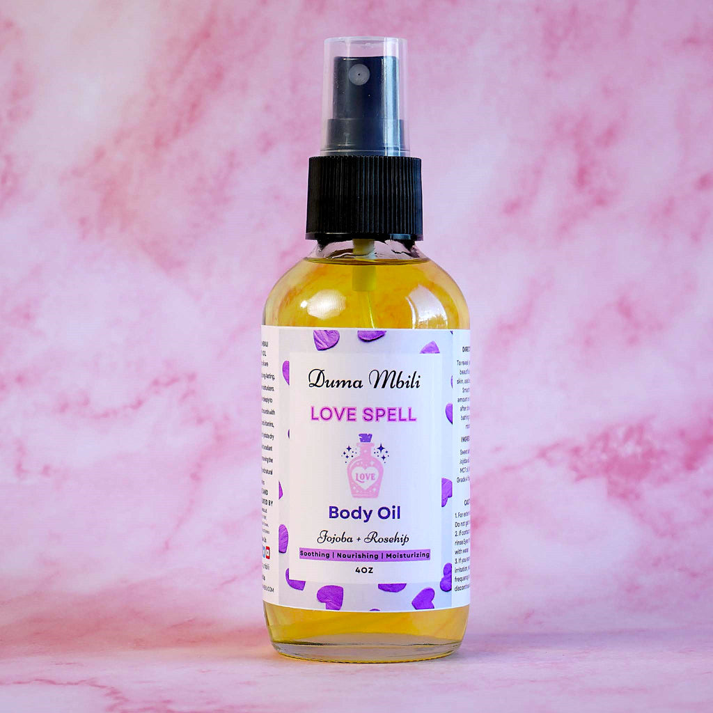 Love Spell Type Women's Body Oil,Treat your skin to the nourishing care it deserves with Duma Mbili Love Spell Body Oil and enjoy a radiant, healthy glow.