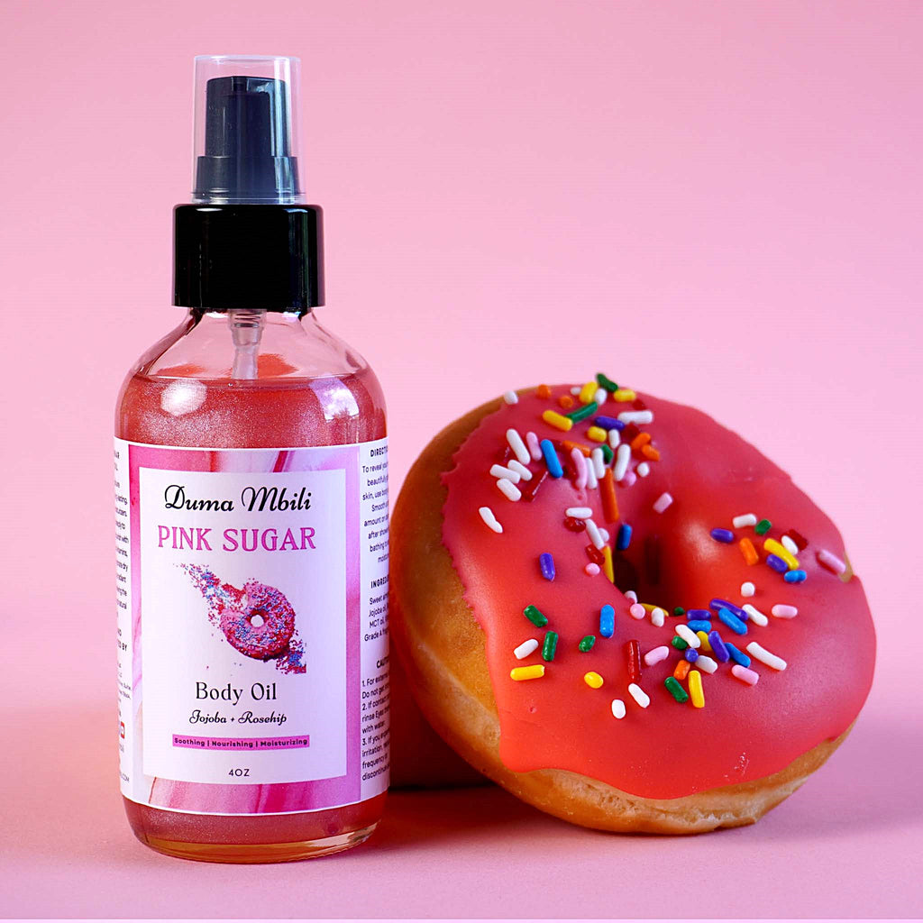 Treat your skin to the nourishing care it deserves with our Pink Sugar Body Oil and enjoy a radiant, healthy glow.Pink sugar Body Oil, pink sugar body butter, Vanilla moisturizer 