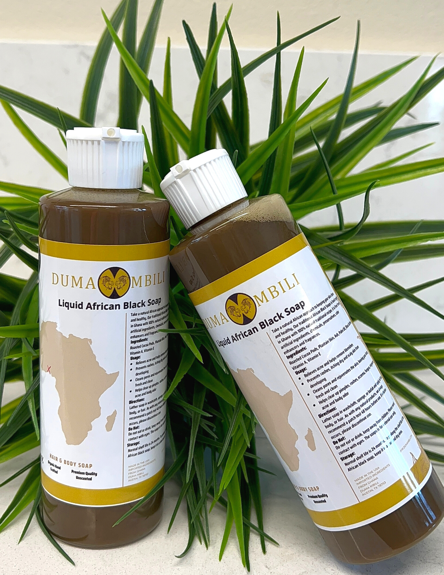 Liquid African Black soap 