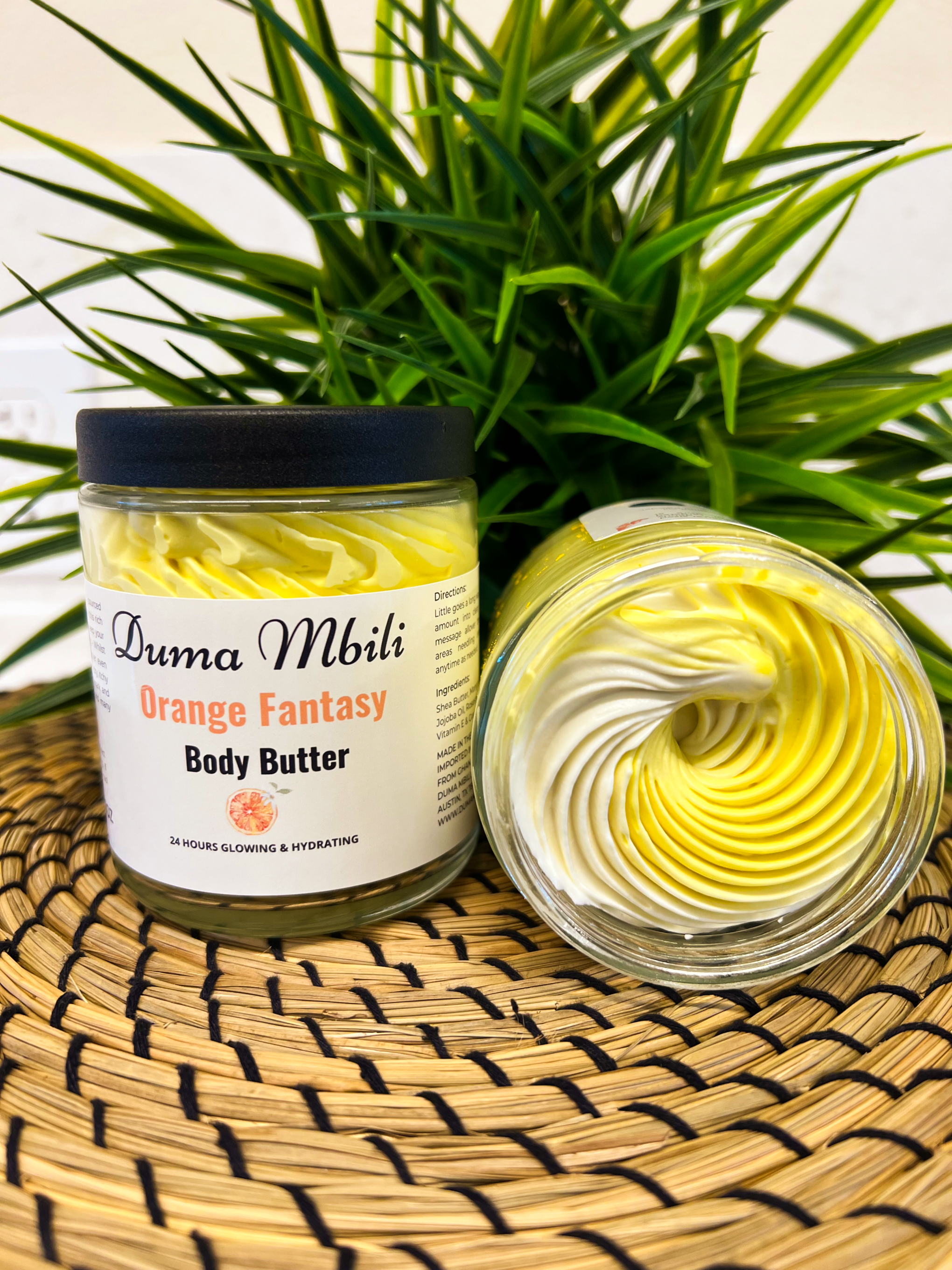 Orange Fantasy  Whipped Body Butter/ Orange Butter/Orange Scent 