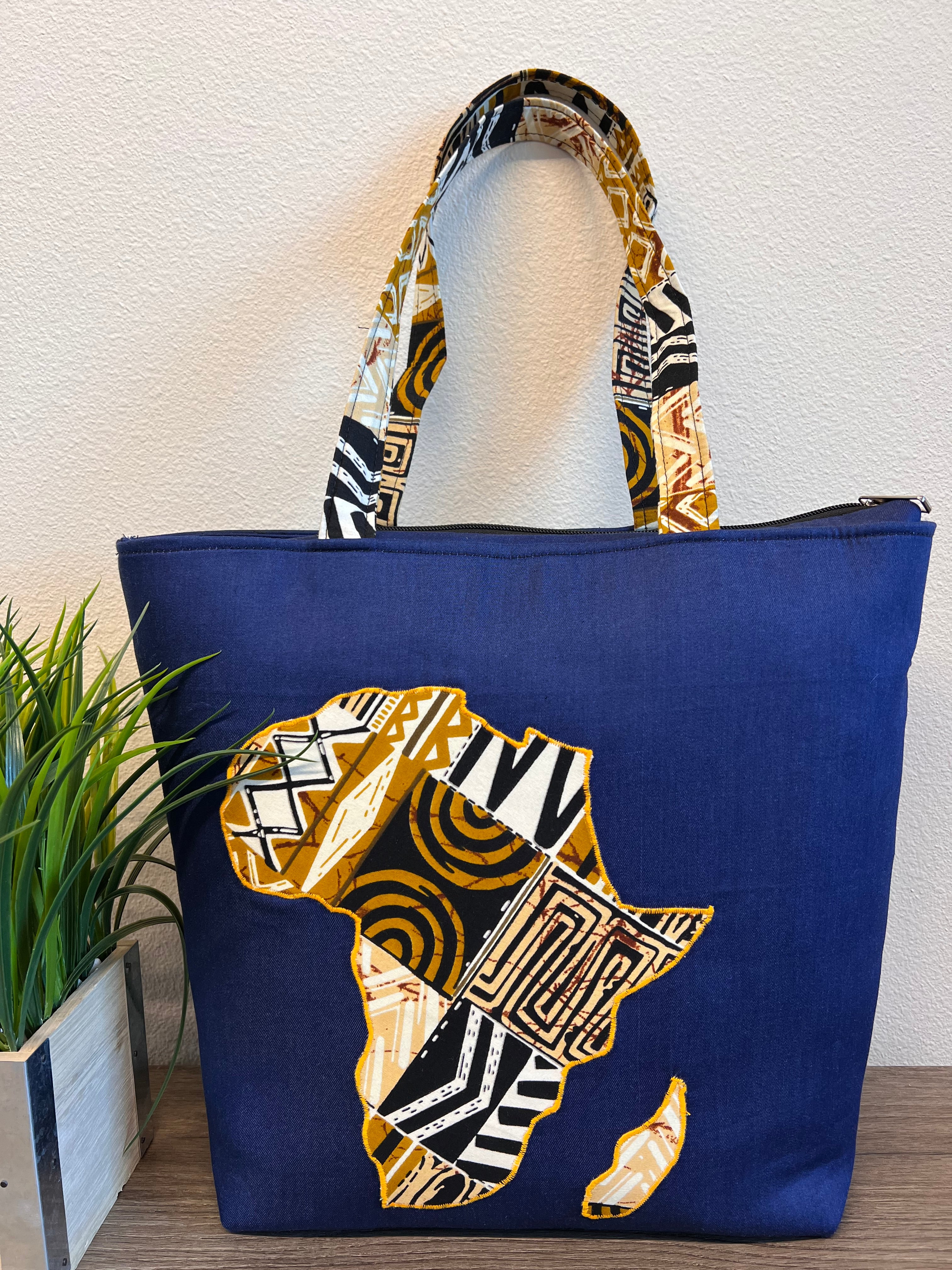 African Print Tote Bag/African Fashion Tote Bags Eco Friendly